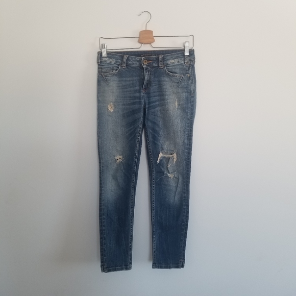 Zara size 2 blue jeans - Picture 2 of 10